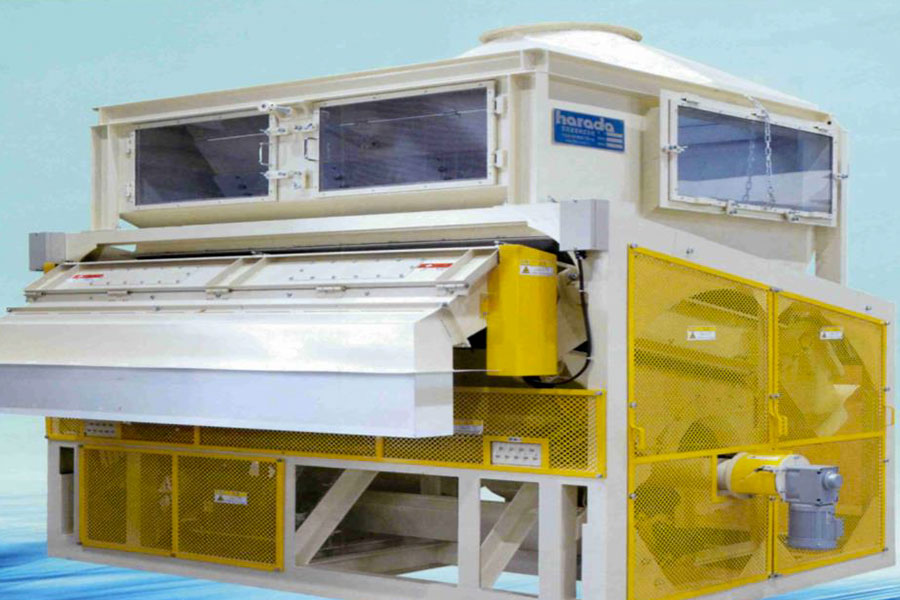 Dry type specific gravity separator Yellow (large size machine)